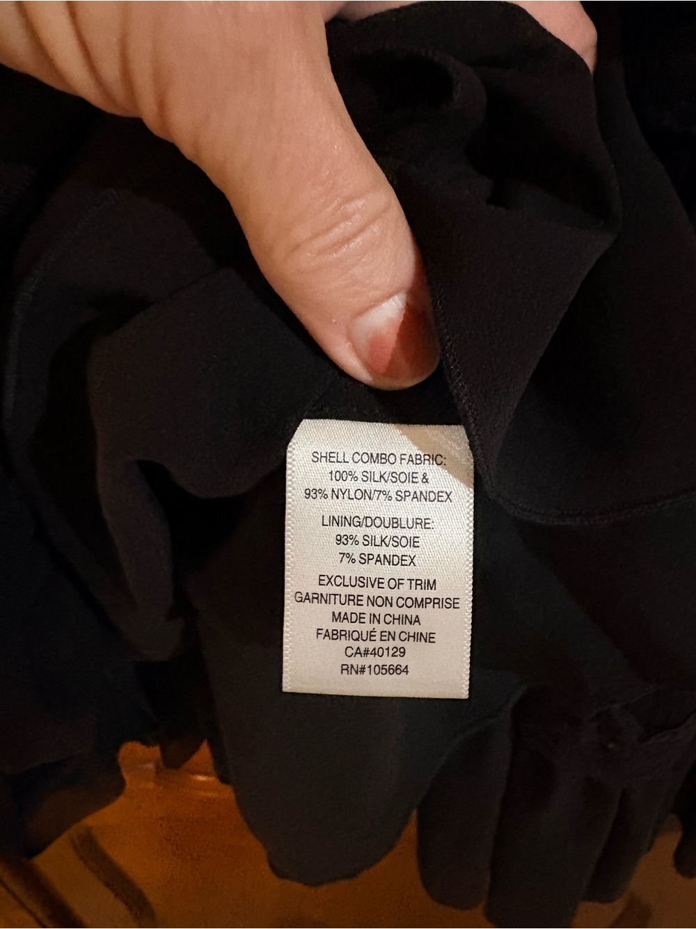 L.A.M.B. Silk Black Sleeveless Tiered Ruffle Mini Dress size Medium #1189 - Picture 7 of 9